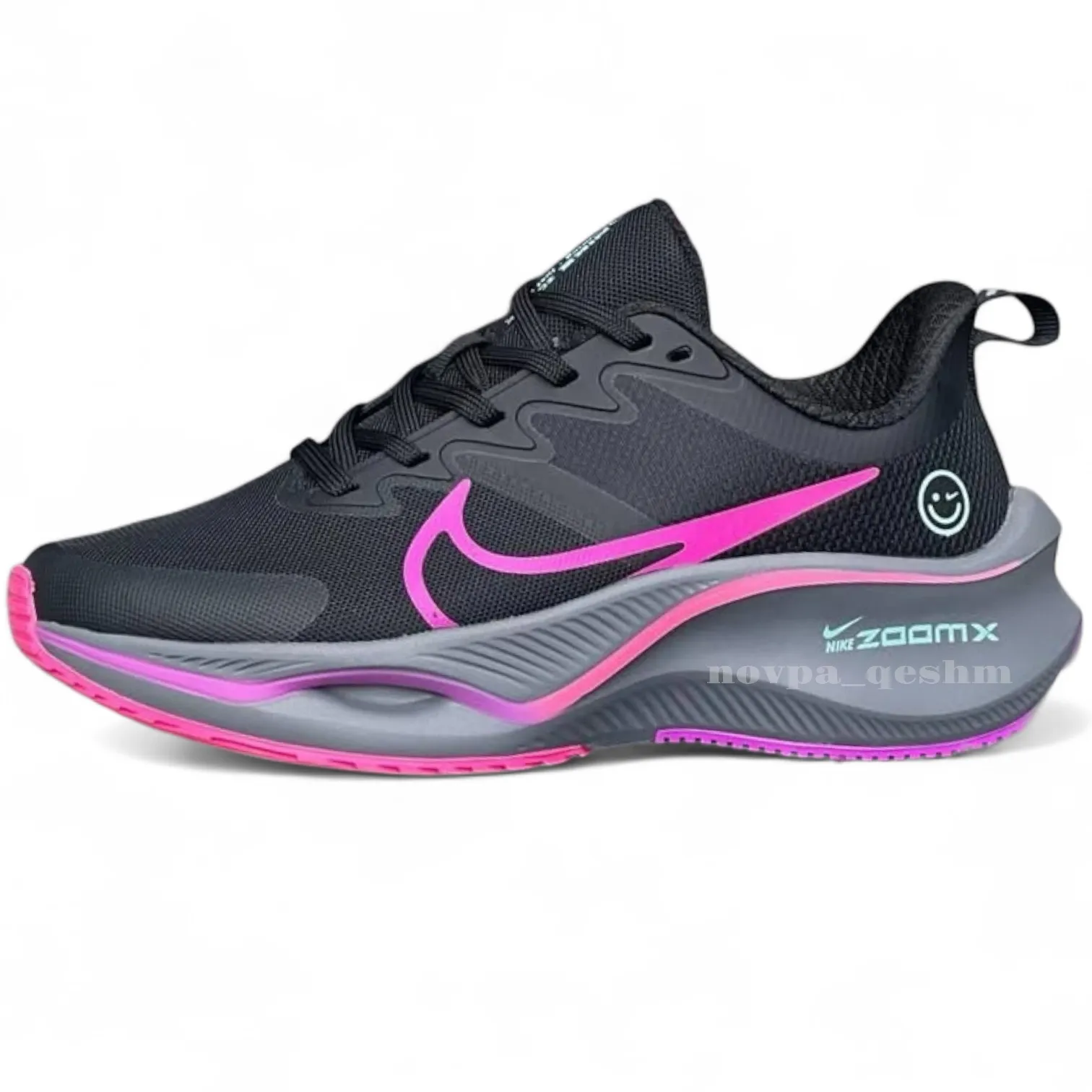 کتونی نایک زوم ایکس طرح لبخند مشکی، بنفش ویتنام Nike Zoom X