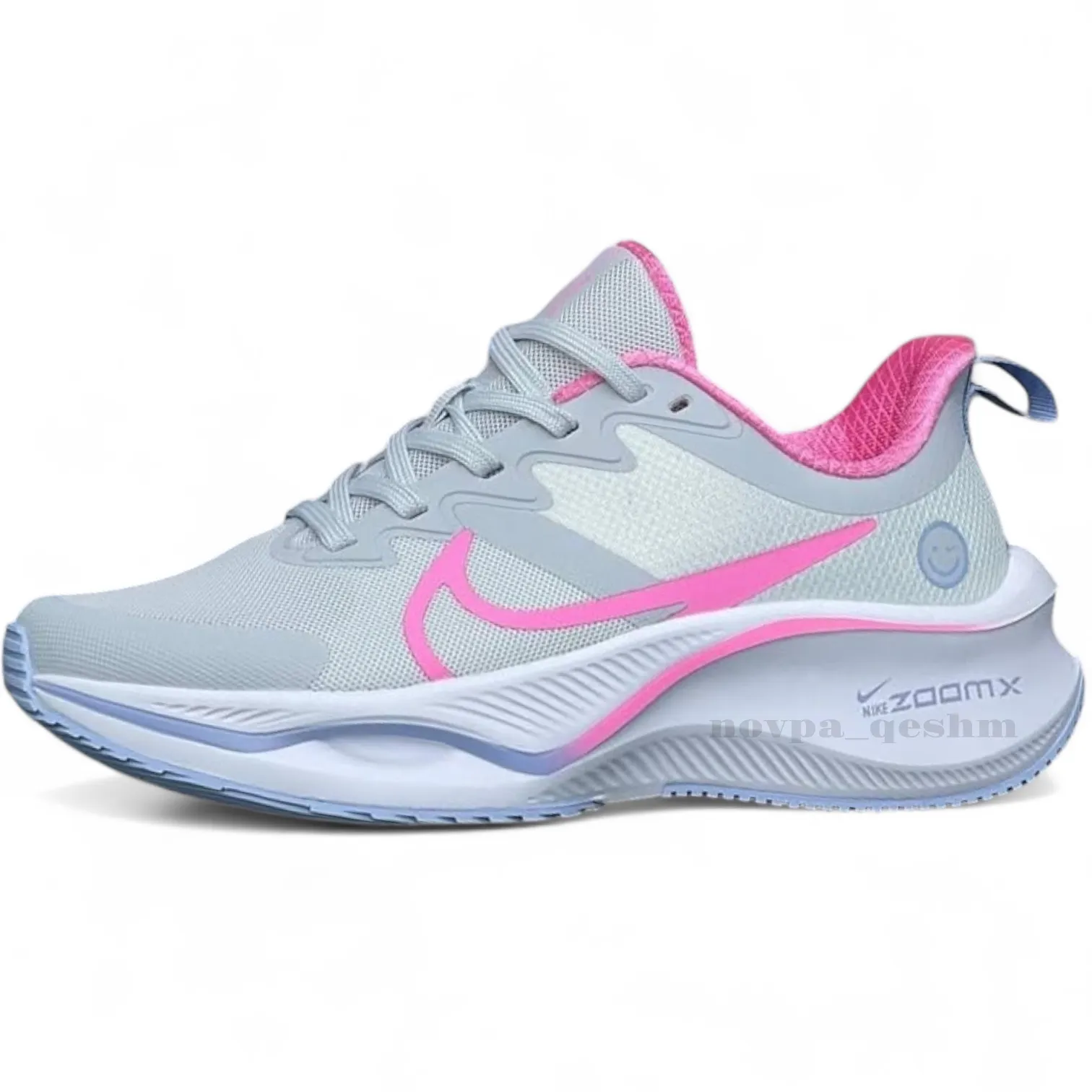 کتونی نایک زوم ایکس طرح لبخند طوسی، صورتی ویتنام Nike Zoom X