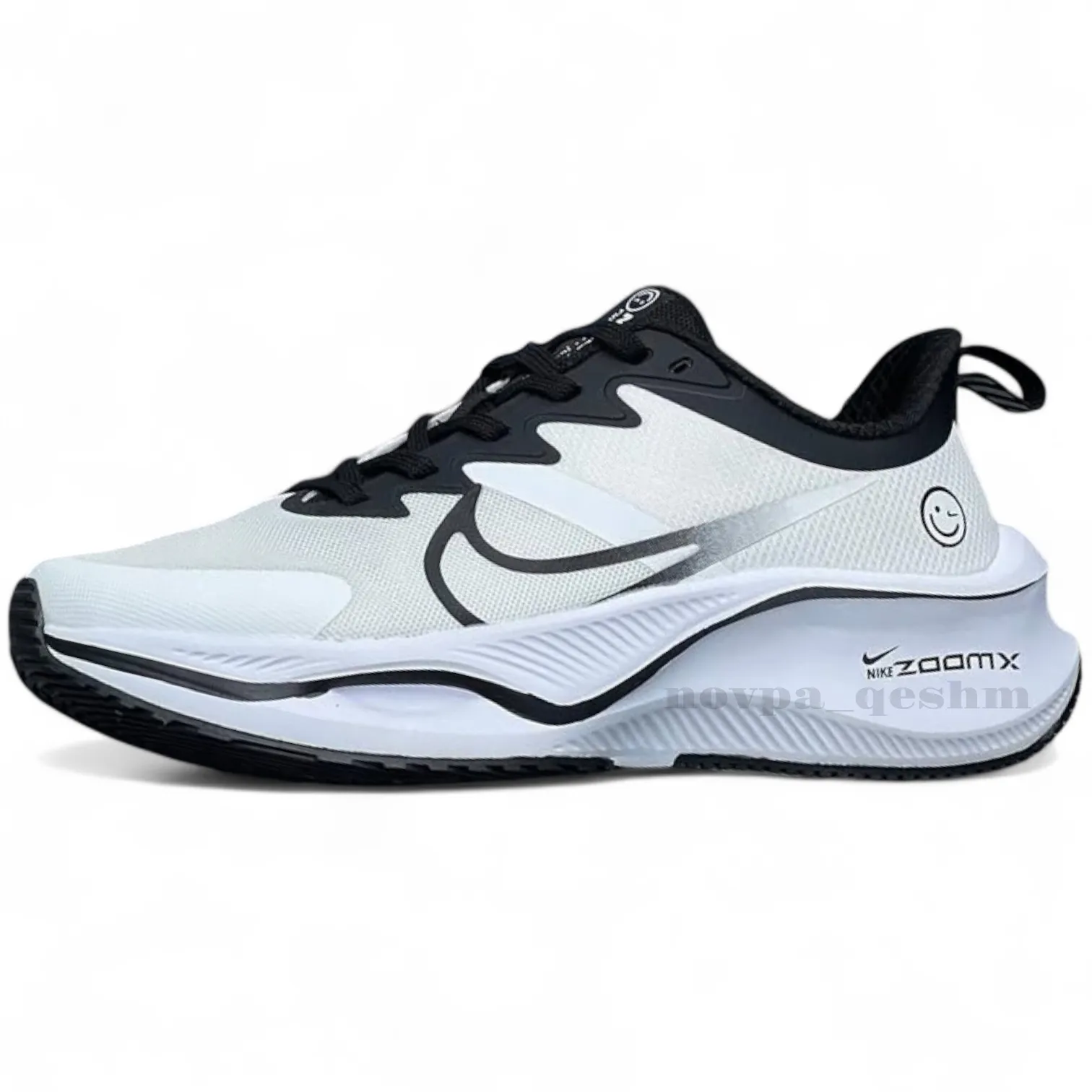 کتونی نایک زوم ایکس طرح لبخند سفید، مشکی ویتنام Nike Zoom X