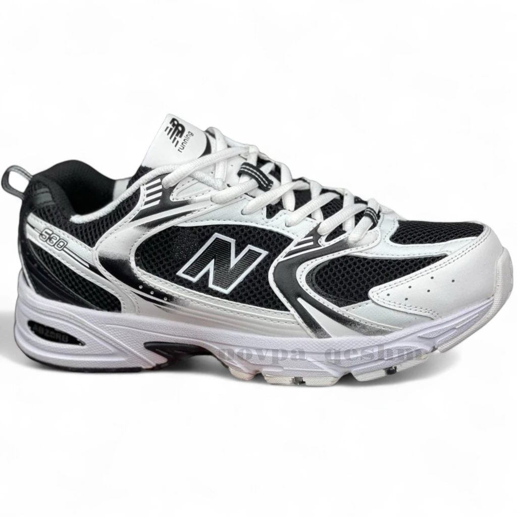 کتونی نیوبالانس 530 ویتنام 530 New Balance مشکی سفید