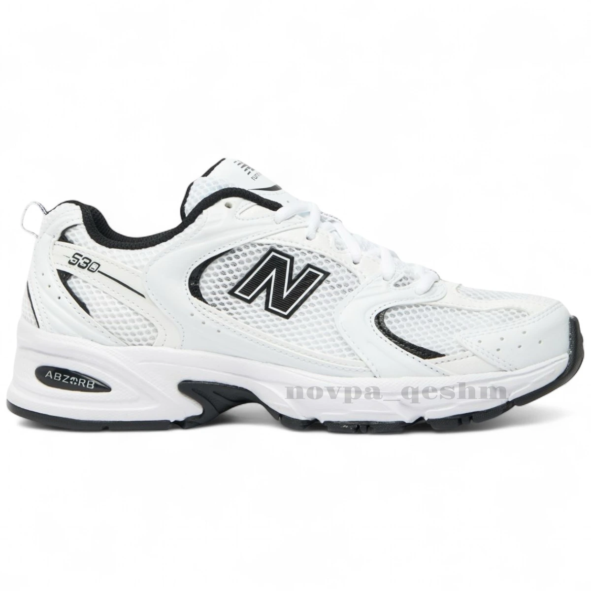کتونی نیوبالانس 530 ویتنام 530 New Balance سفید مشکی