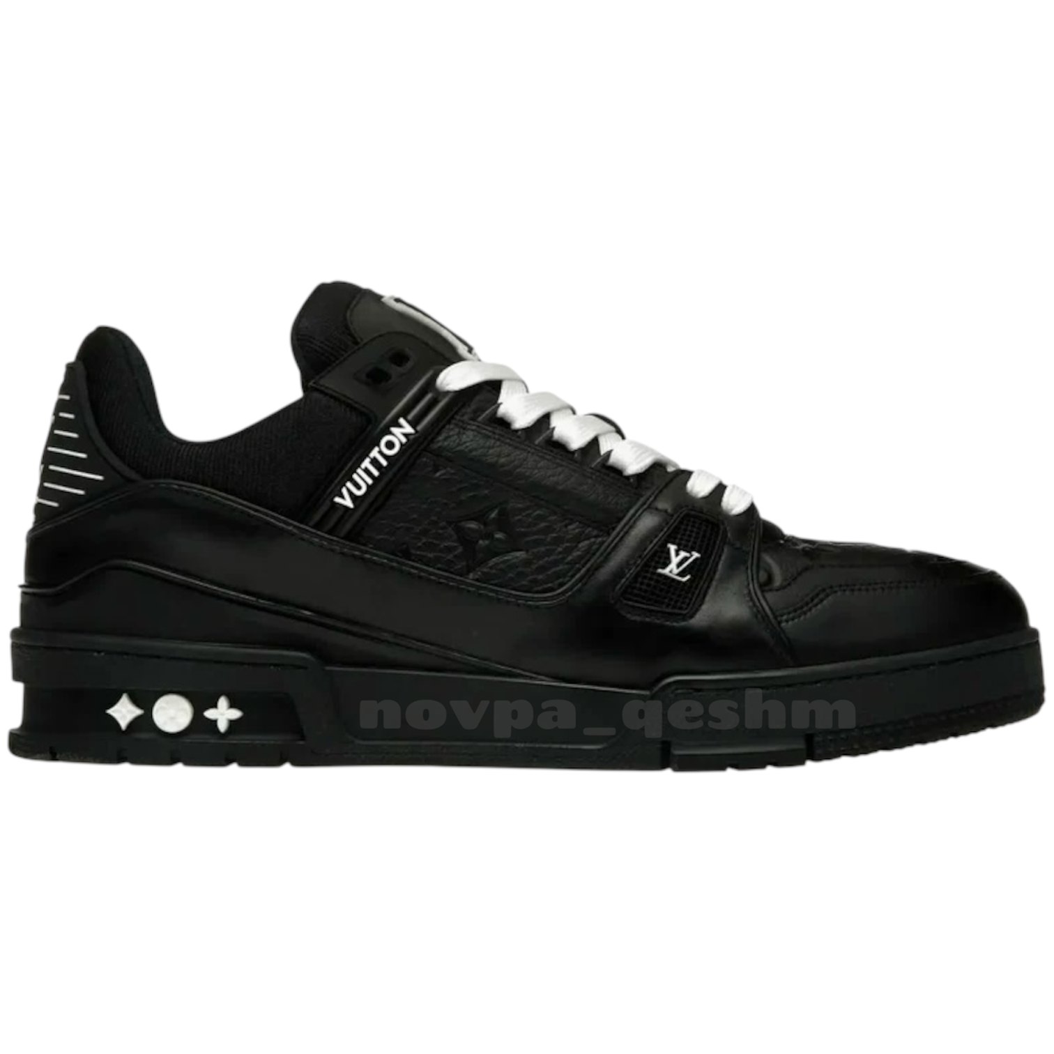 کتونی لویی ویتون ترینر LOUIS VUITTON TRAINER تمام مشکی