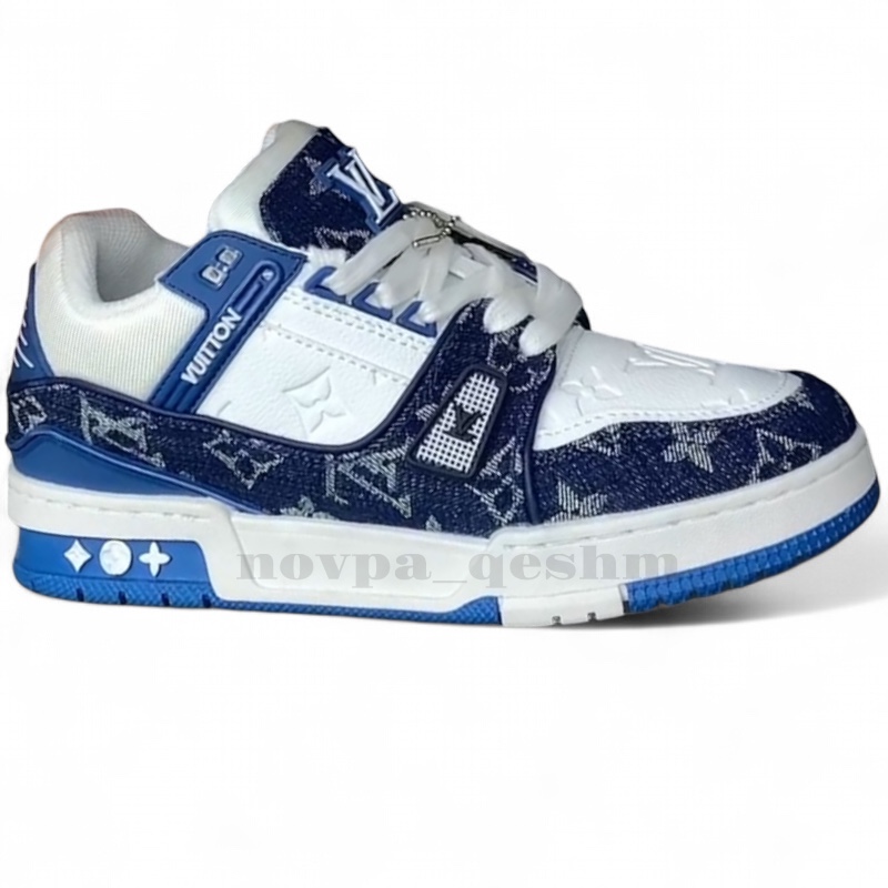 کتونی لویی ویتون ترینر LOUIS VUITTON TRAINER آبی