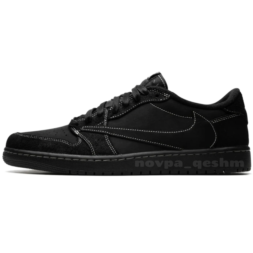 کتونی نایک ایر جردن تراویس اسکات Nike Air Jordan Travis Scott تمام مشکی
