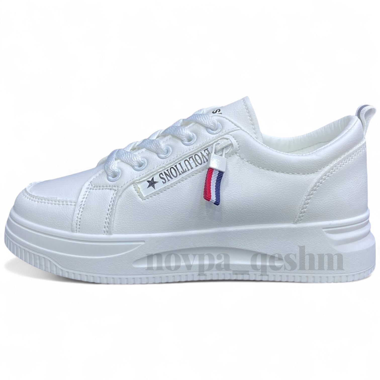 کفش کتونی ونس سفید Vance Loafers سفید مشکی