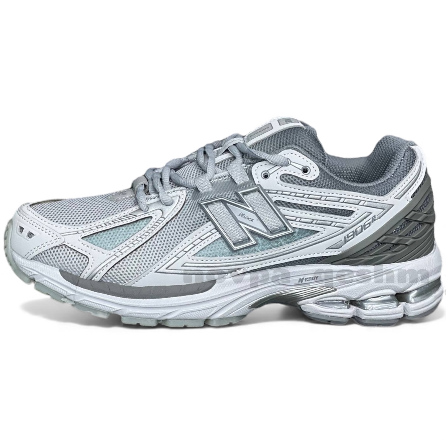 کفش کتونی نیوبالانس 1906 آر مردانه ویتنام New Balance 1906 R طوسی سفید