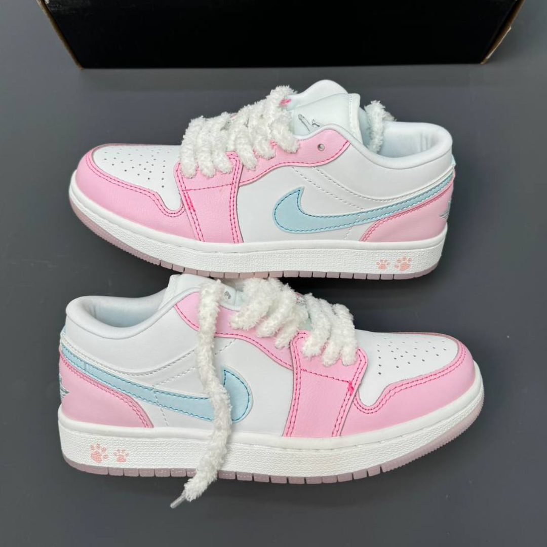 کفش کتونی نایک ایر جردن 1 پنجه گربه ای Nike Air Jordan 1 Low SE Paw Print