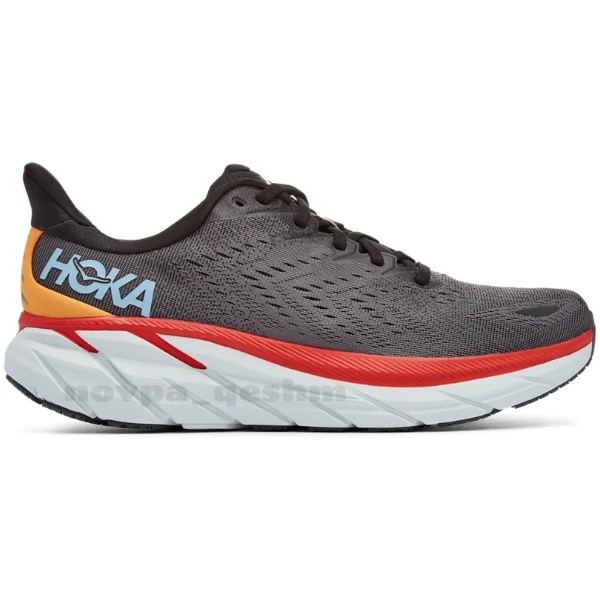 کفش کتونی هوکا کلیفتون HOKA Clifton 8 مشکی قرمز