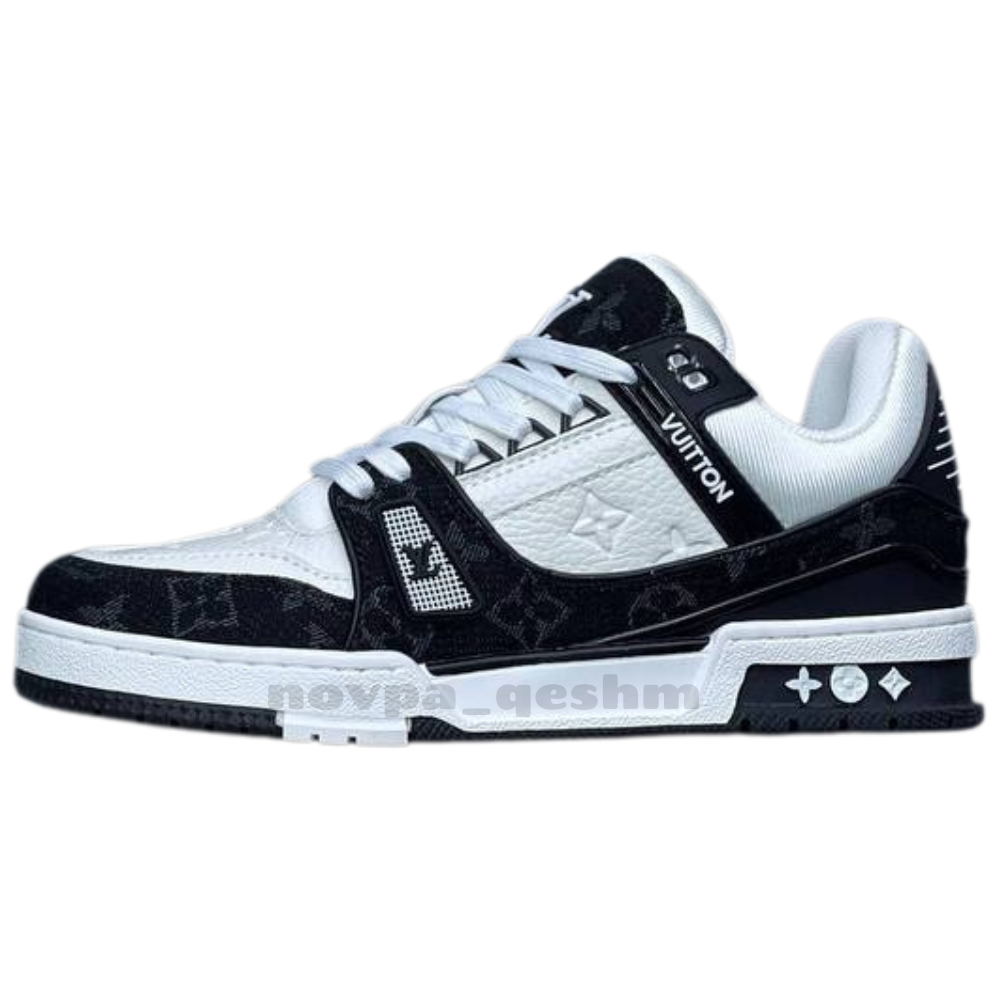 کفش کتونی لویی ویتون ترینر سوپر فول مستر LOUIS VUITTON TRAINER مشکی