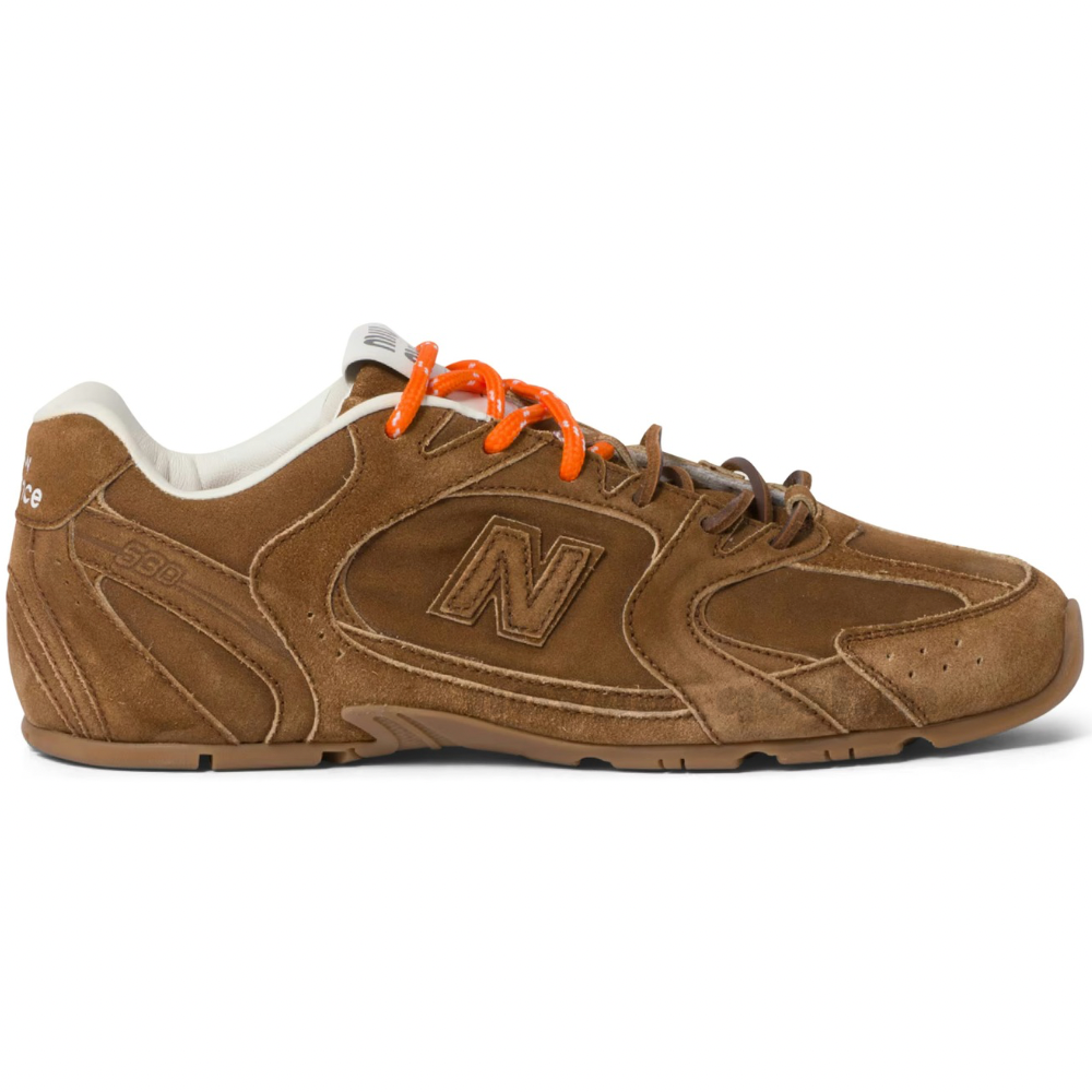 کفش کتونی نیوبالانس 530 میو میو New Balance 530 miu miu قهوه ای