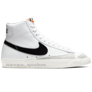 کفش کتونی نایک بلیزر ساقدار مید 77 وینتیج Nike Blazer Mid 77 Vintage مشکی