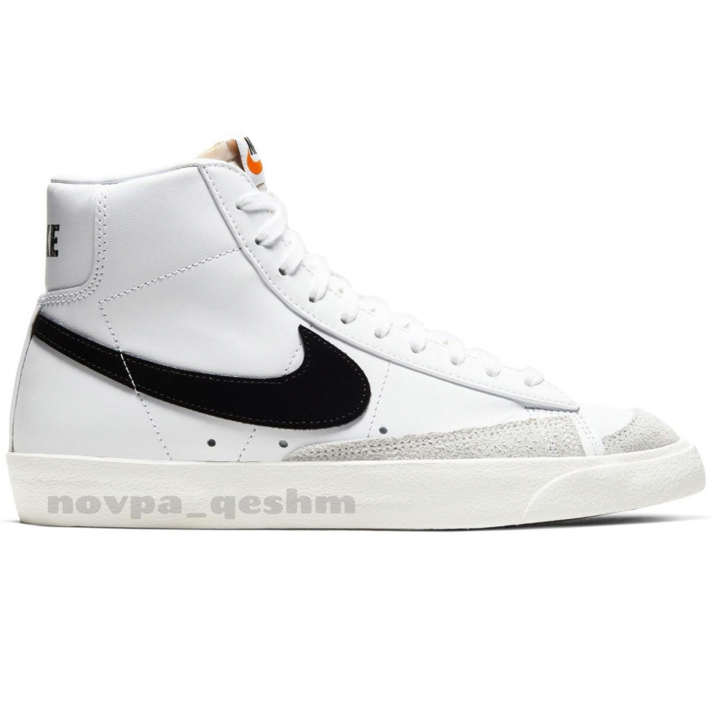 کفش کتونی نایک بلیزر ساقدار مید 77 وینتیج Nike Blazer Mid 77 Vintage مشکی