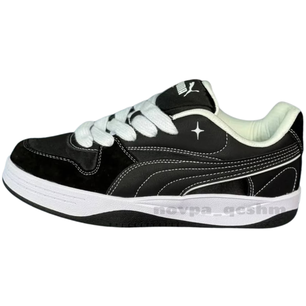 کفش کتونی ونس زنانه پوما پارک | Vans Puma park Luna Sneaker مشکی سفید