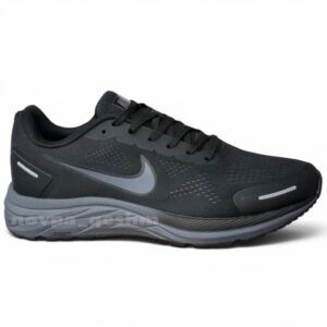 کفش کتونی مردانه سایز بزرگ نایک زوم وینفلو 9 ایکس - Nike zoom winflo 9x مشکی طوسی