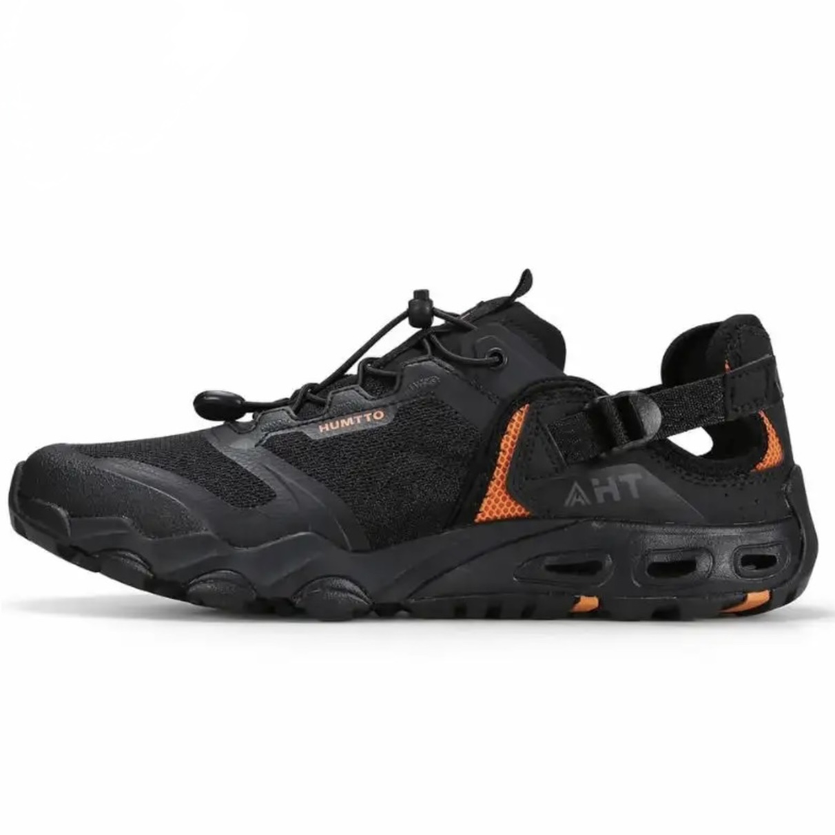 کفش صندل آبنوردی مردانه هامتو Humtto women's diving shoes مشکی نارنجی