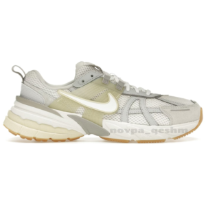 کتونی نایک وی تو کی ویتنام ست زنانه و مردانه Nike v2k run grey yellow طوسی زرد