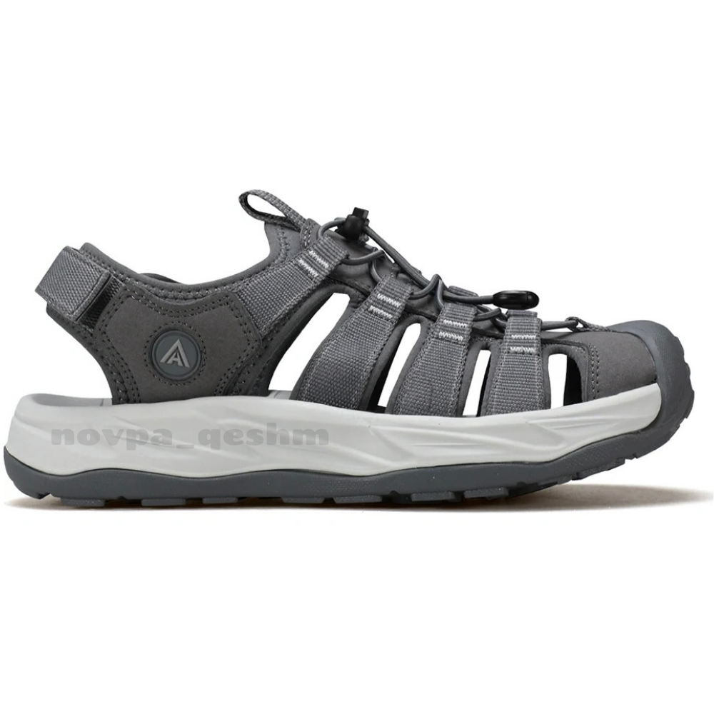 کفش صندل لژدار طبی پیاده روی مردانه هامتو Humtto Men's Sandal طوسی
