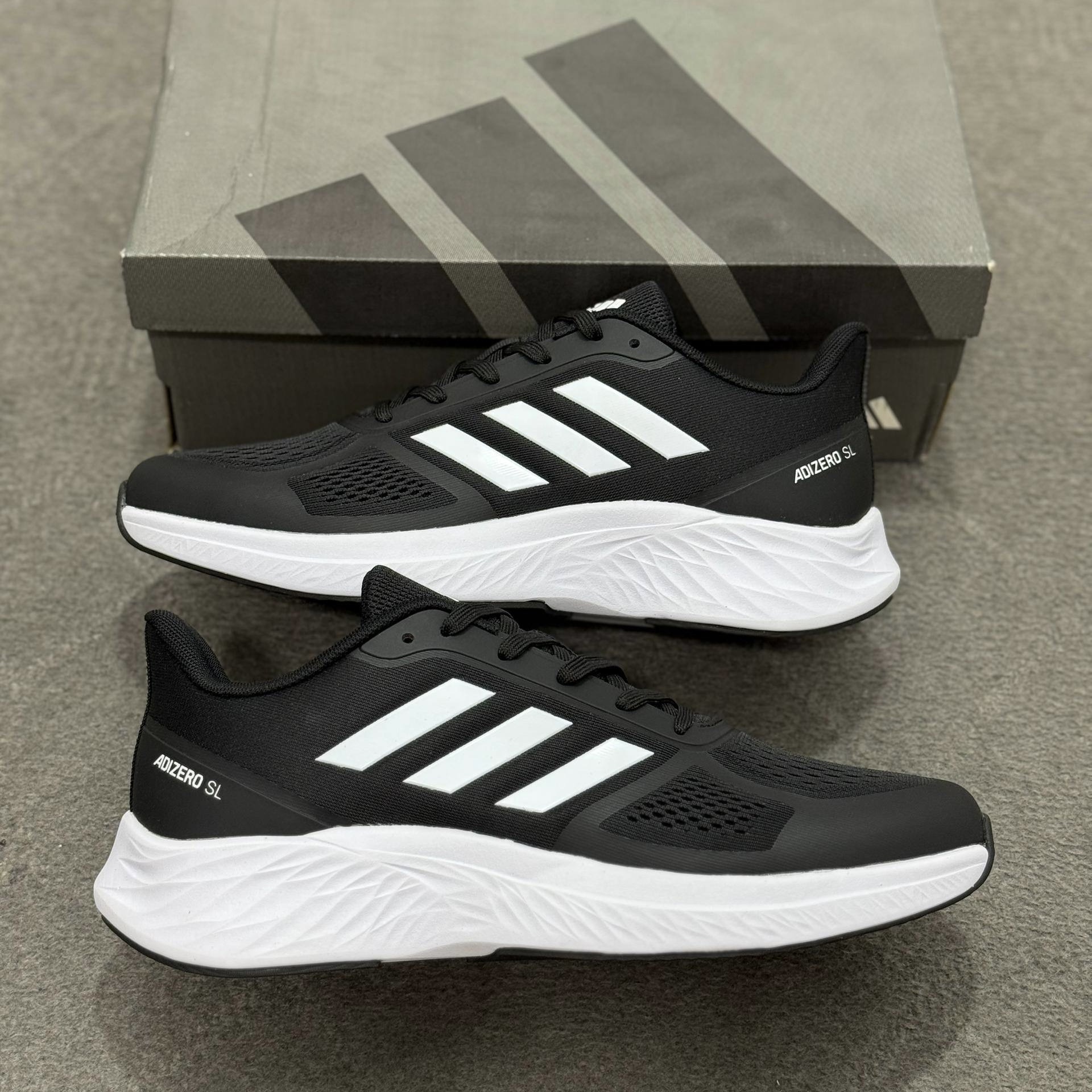کفش کتونی مردانه آدیداس آدیزیرو اس ال Adidas Adizero SL Running Shoes مشکی