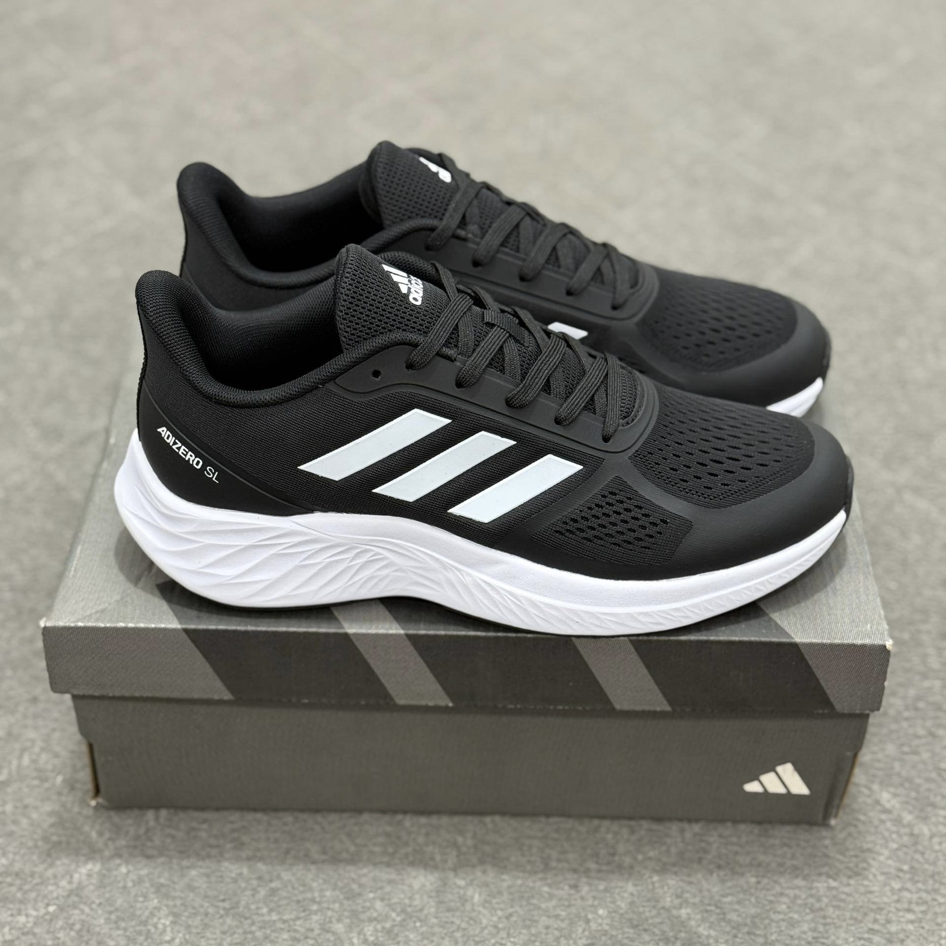 کفش کتونی مردانه آدیداس آدیزیرو اس ال Adidas Adizero SL Running Shoes مشکی