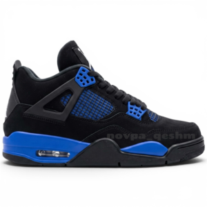 کفش کتونی مردانه نایک ایر جردن 4 رترو Nike Air Jordan 4 Retro مشکی آبی