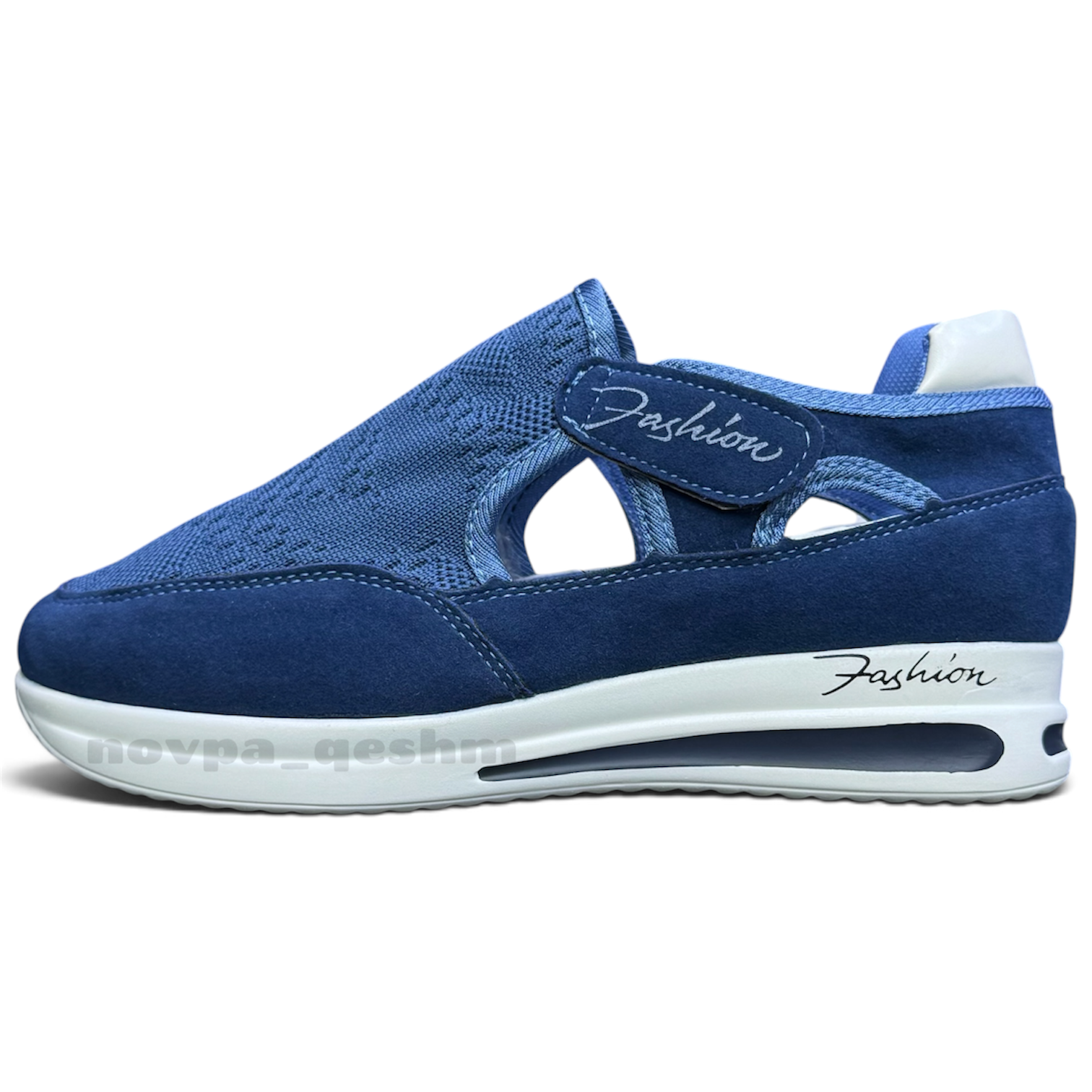 صندل لژدار زنانه Fashion Sandal Platform آبی