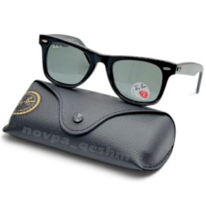 عینک آفتابی ریبن ویفرر پولاریزه RB2140 Rayban مشکی