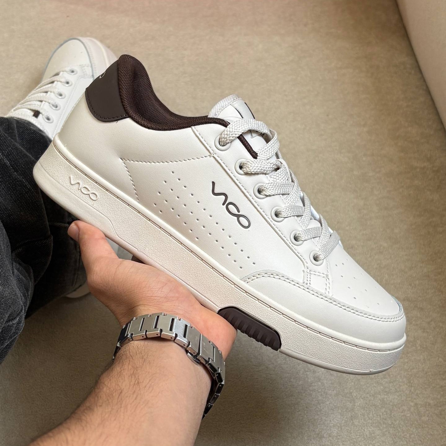 کتونی ونس زنانه و مردانه ویکو Vans Vico سفید