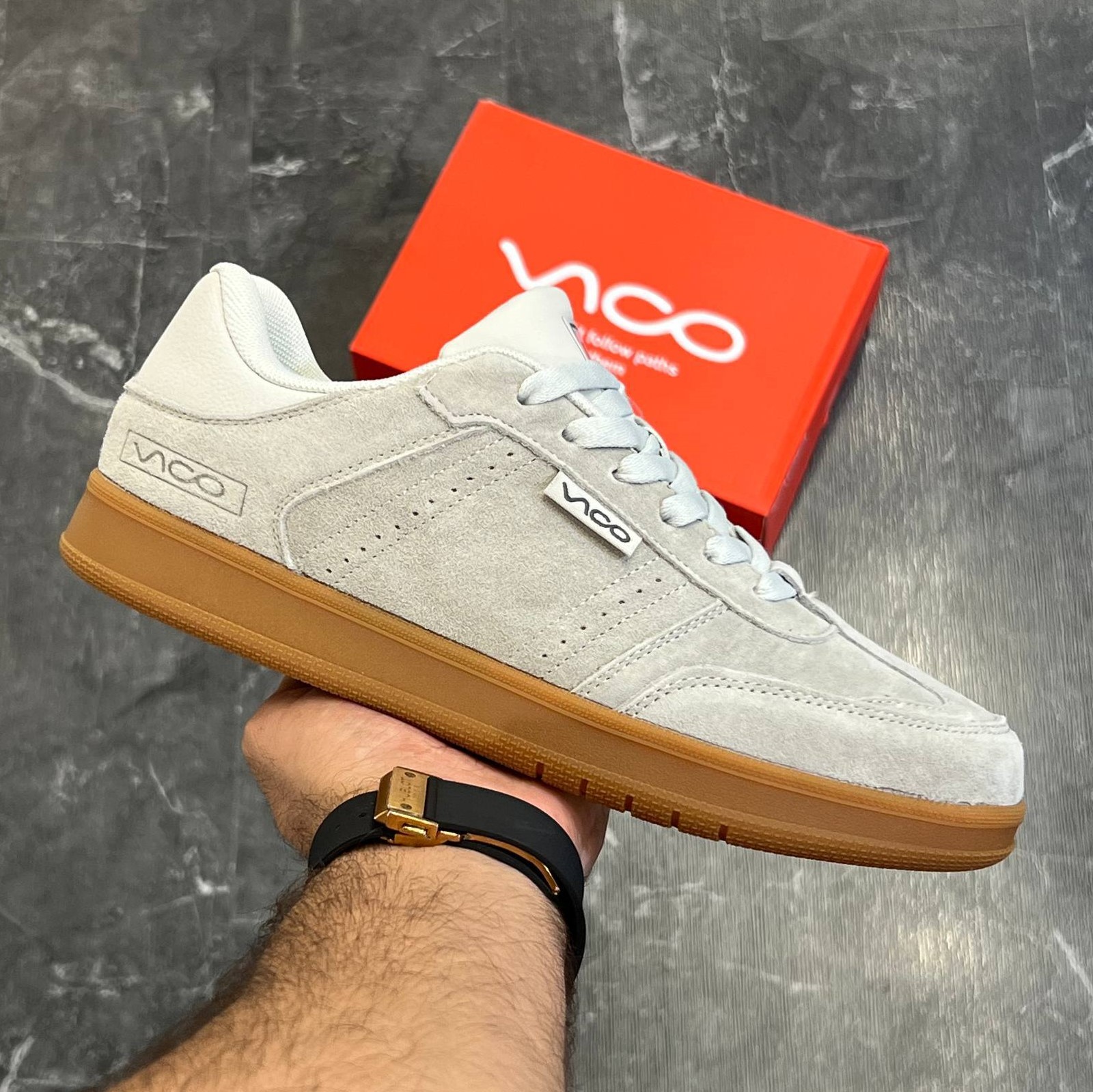 کتونی ونس مردانه ویکو جیر Men's Vans Vico طوسی