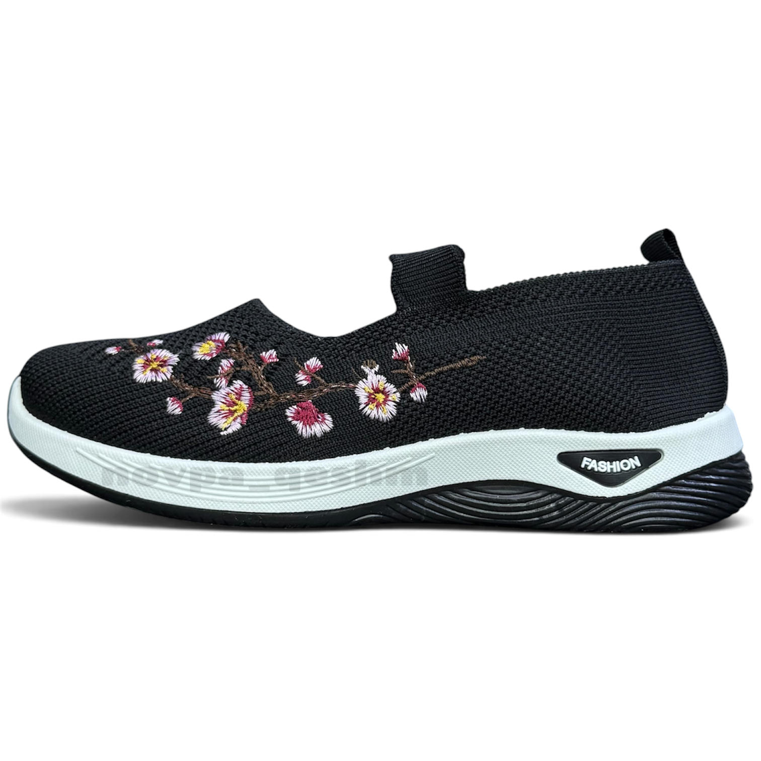 کفش صندل تابستانه گلدار زنانه Women's Summer Sandal مشکی