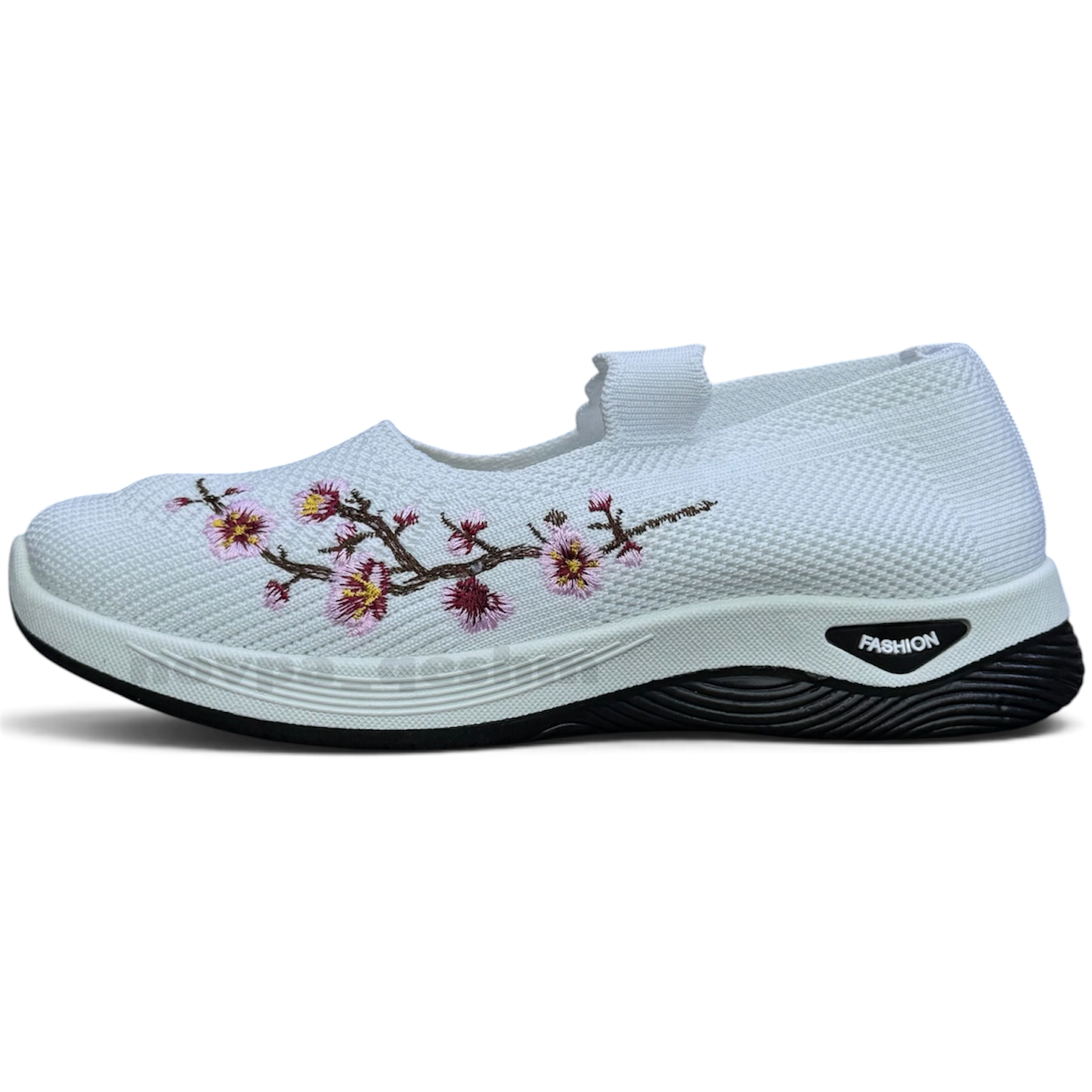 کفش صندل تابستانه گلدار زنانه Women's Summer Sandal سفید