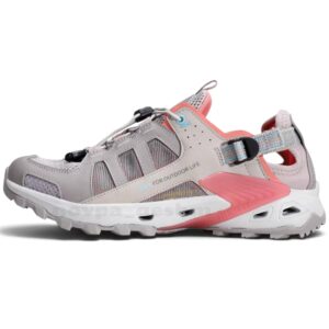 کفش صندل طبی آبنوردی زنانه هامتو Humtto women's diving shoes طوسی صورتی