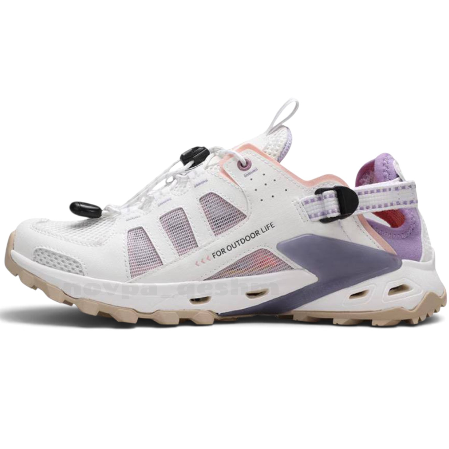 کفش صندل طبی آبنوردی زنانه هامتو Humtto women's diving shoes سفید بنفش