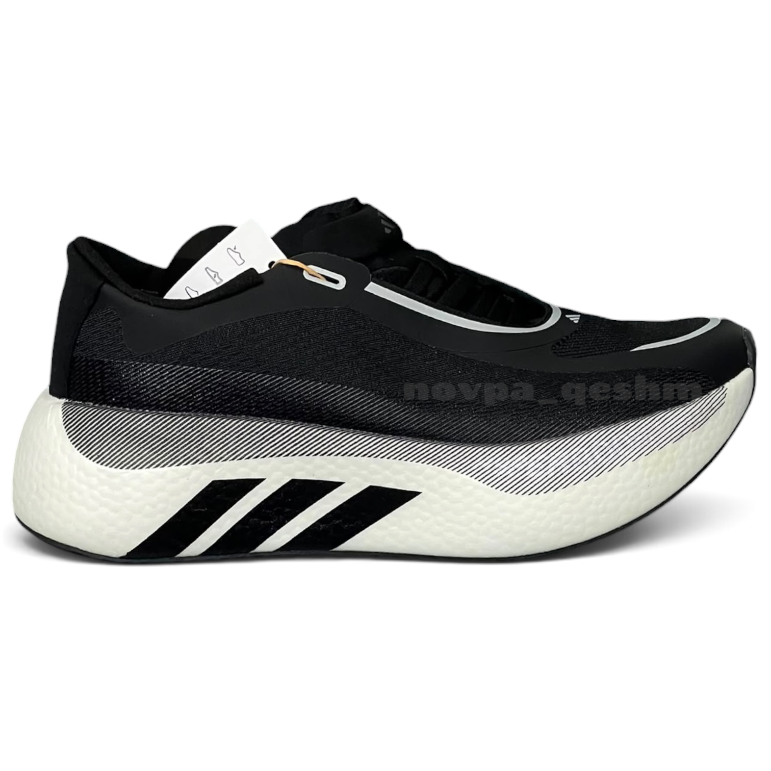 کفش کتونی زنانه آدیداس هایپر بوست ادج Adidas Hyperboost Edge Running Shoes مشکی سفید