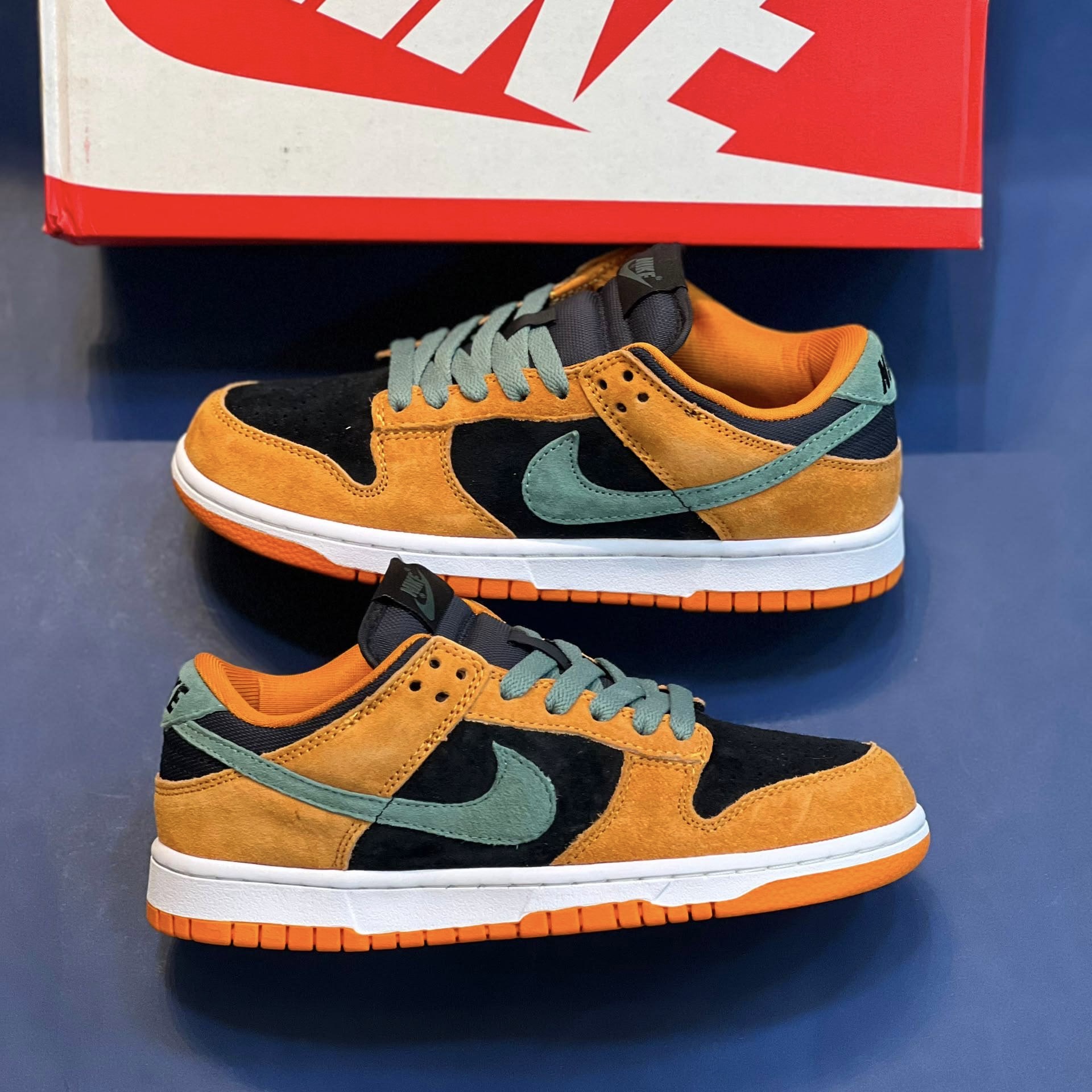 کفش کتونی زنانه نایک دانک لو اس پی سرامیک Nike Dunk Low SP Ceramic نارنجی سبز