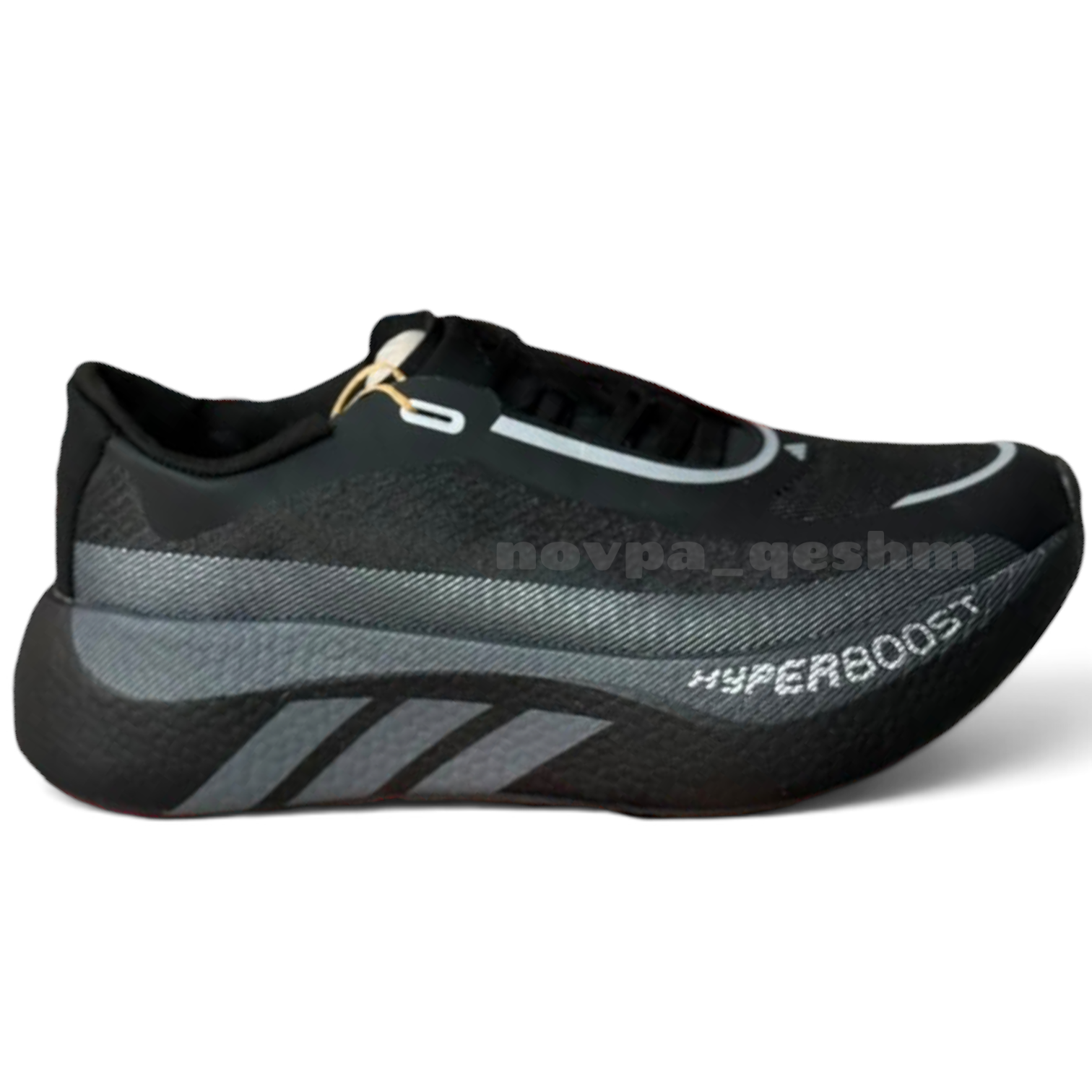 کفش کتونی مردانه آدیداس هایپر بوست ادج Adidas Hyperboost Edge Running Shoes تمام مشکی