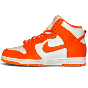 کفش کتونی مردانه ساقدار نایک دانک سیراکیوز Nike Dunk High Syracuse نارنجی