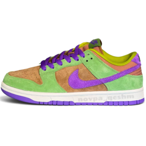 کفش کتونی مردانه نایک دانک لو اس پی وینیر Nike Dunk Low SP Veneer سبز بنفش