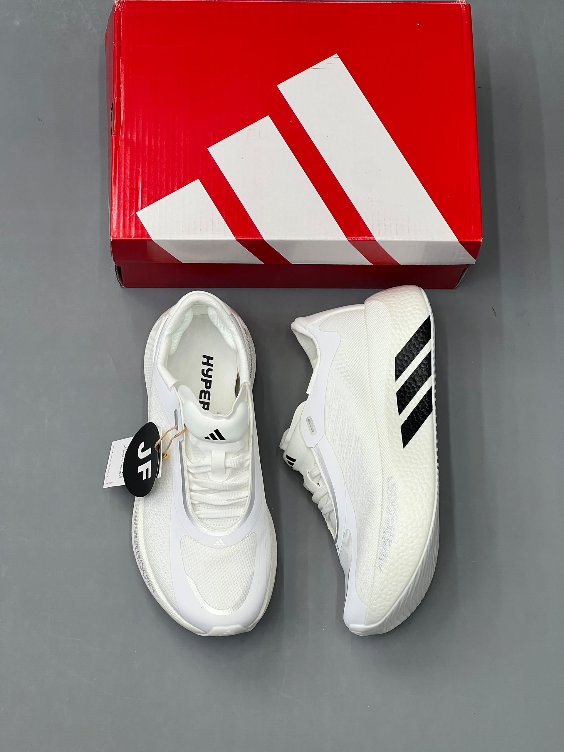 کفش کتونی مردانه آدیداس هایپر بوست ادج Adidas Hyperboost Edge Running Shoes سفید