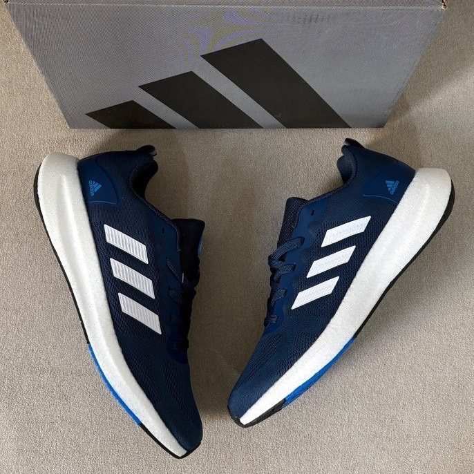 کفش کتونی مردانه آدیداس پیور بوست 21 Adidas Pureboost 1487 navy سرمه ای