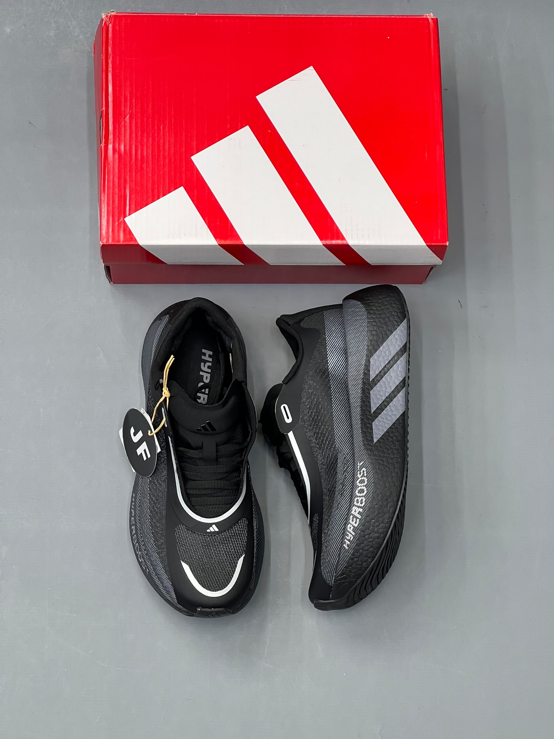 کفش کتونی مردانه آدیداس هایپر بوست ادج Adidas Hyperboost Edge Running Shoes تمام مشکی