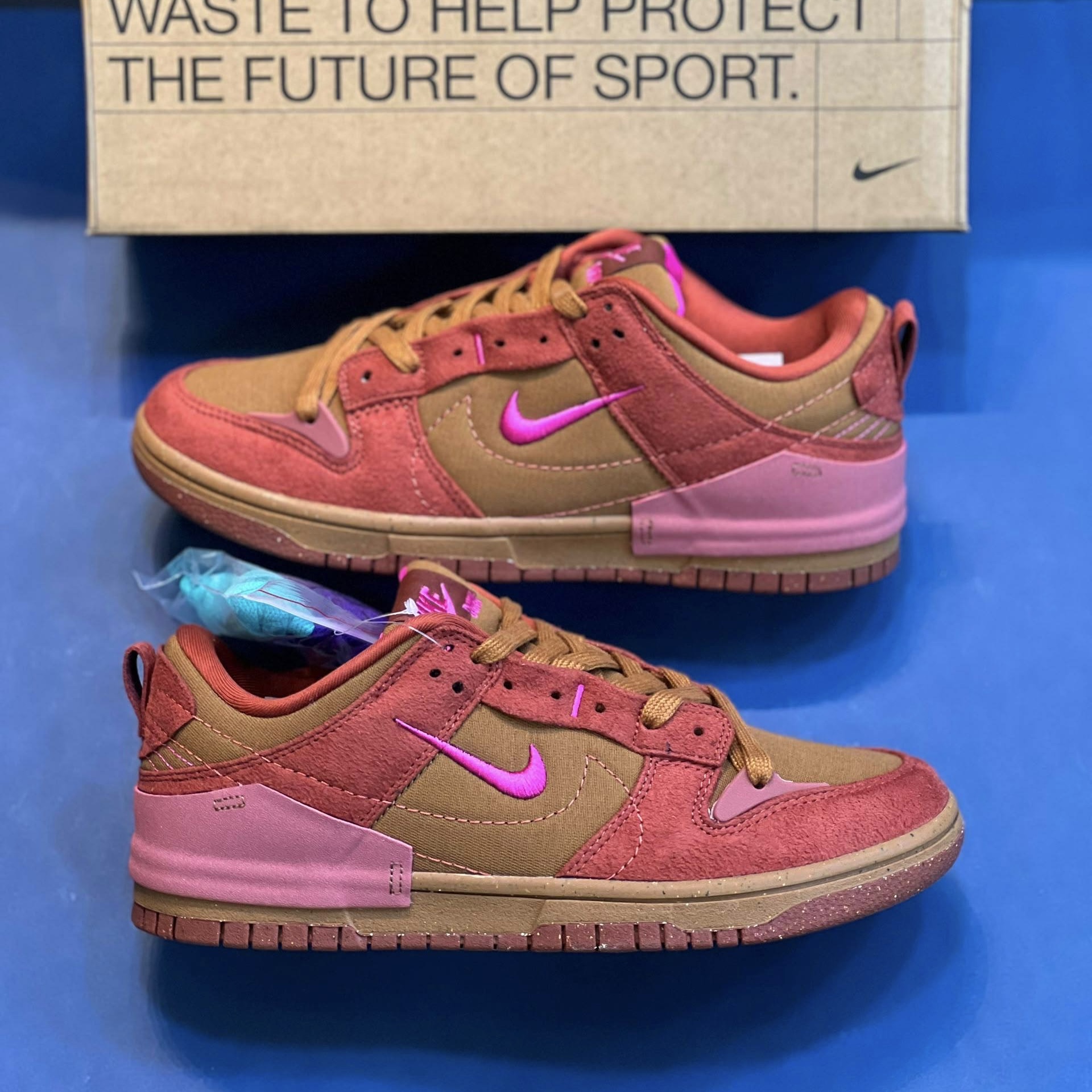 کفش کتونی مردانه نایک دانک لو دیسراپت جیر Nike Dunk Low Disrupt 2 نارنجی