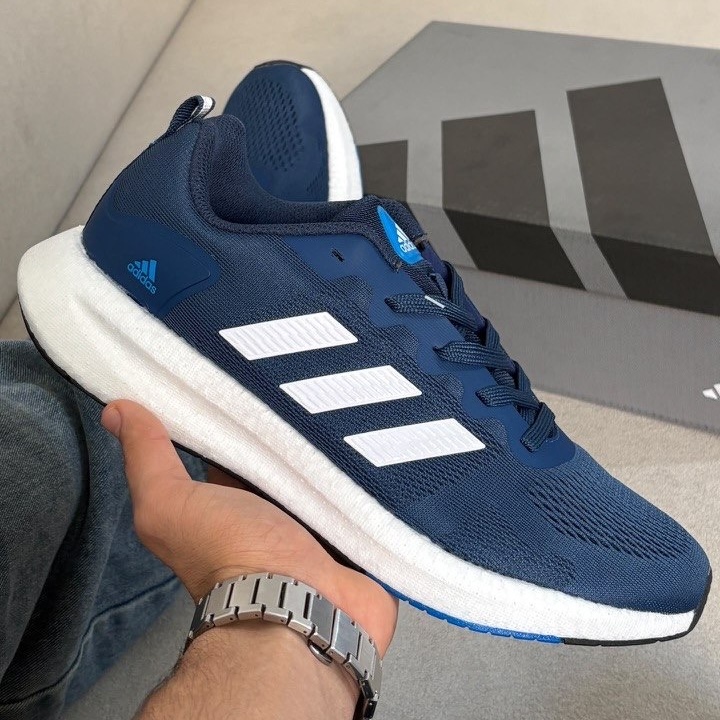 کفش کتونی مردانه آدیداس پیور بوست 21 Adidas Pureboost 1487 navy سرمه ای