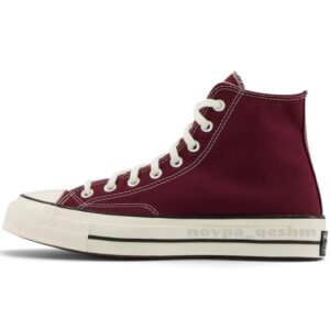 کفش کتونی زنانه و مردانه کانورس آل استار ساق‌دار Converse Chuck Taylor All Star زرشکی
