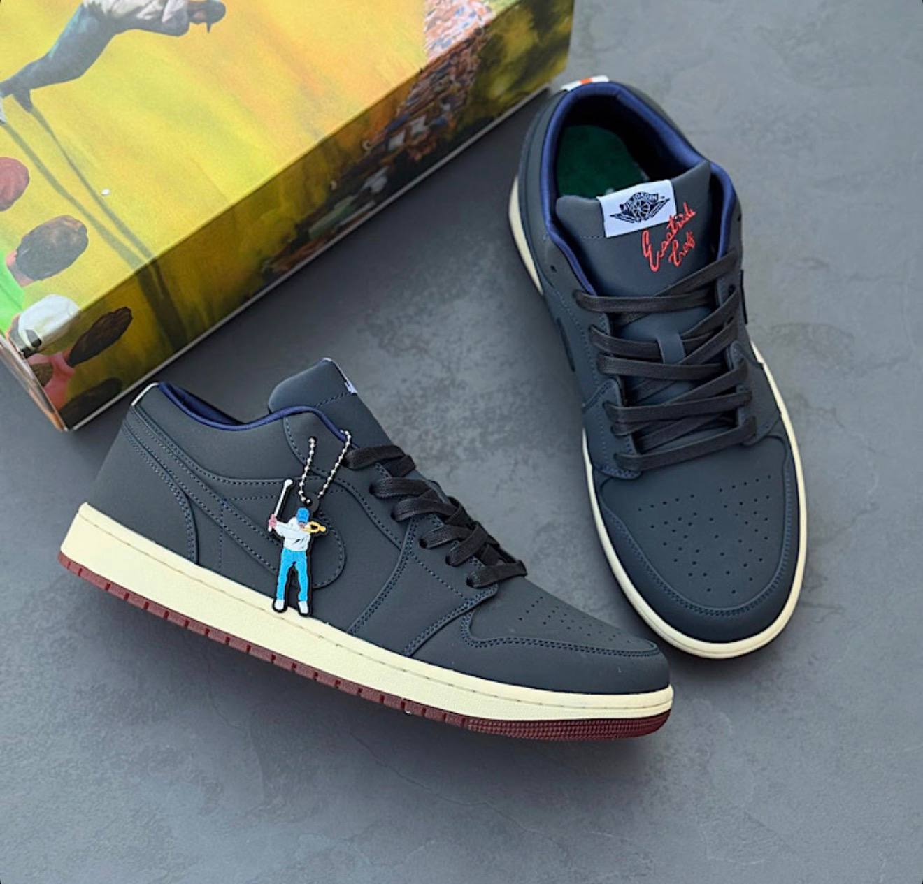 کفش کتونی مردانه نایک ایر جردن ۱ لو ایست سایدگلف (میدنایت) Nike Air Jordan 1 Low Eastside Golf مشکی
