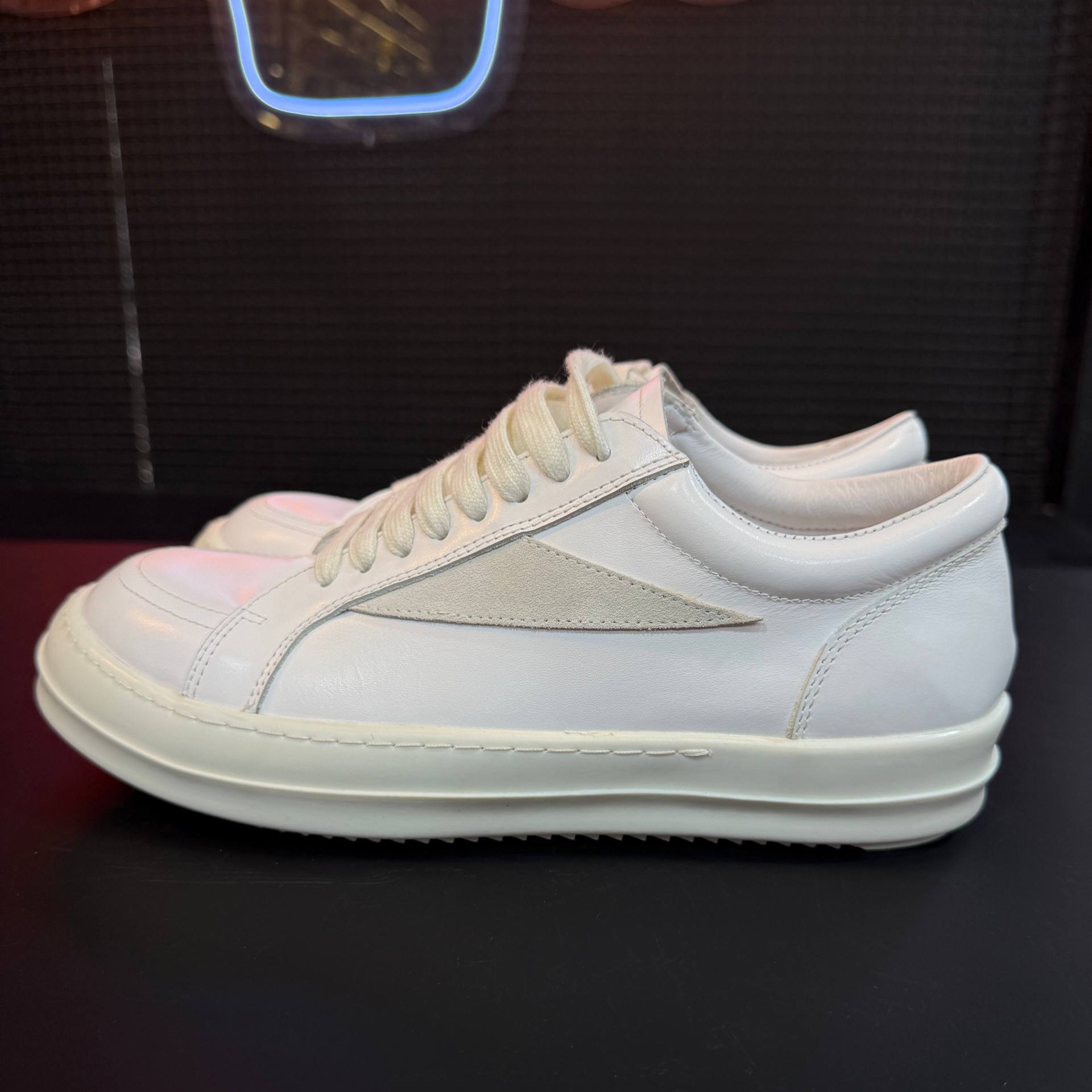 کفش کتونی مردانه وینتیج ریک اونز Rick Owens Vintage Sneakers سفید