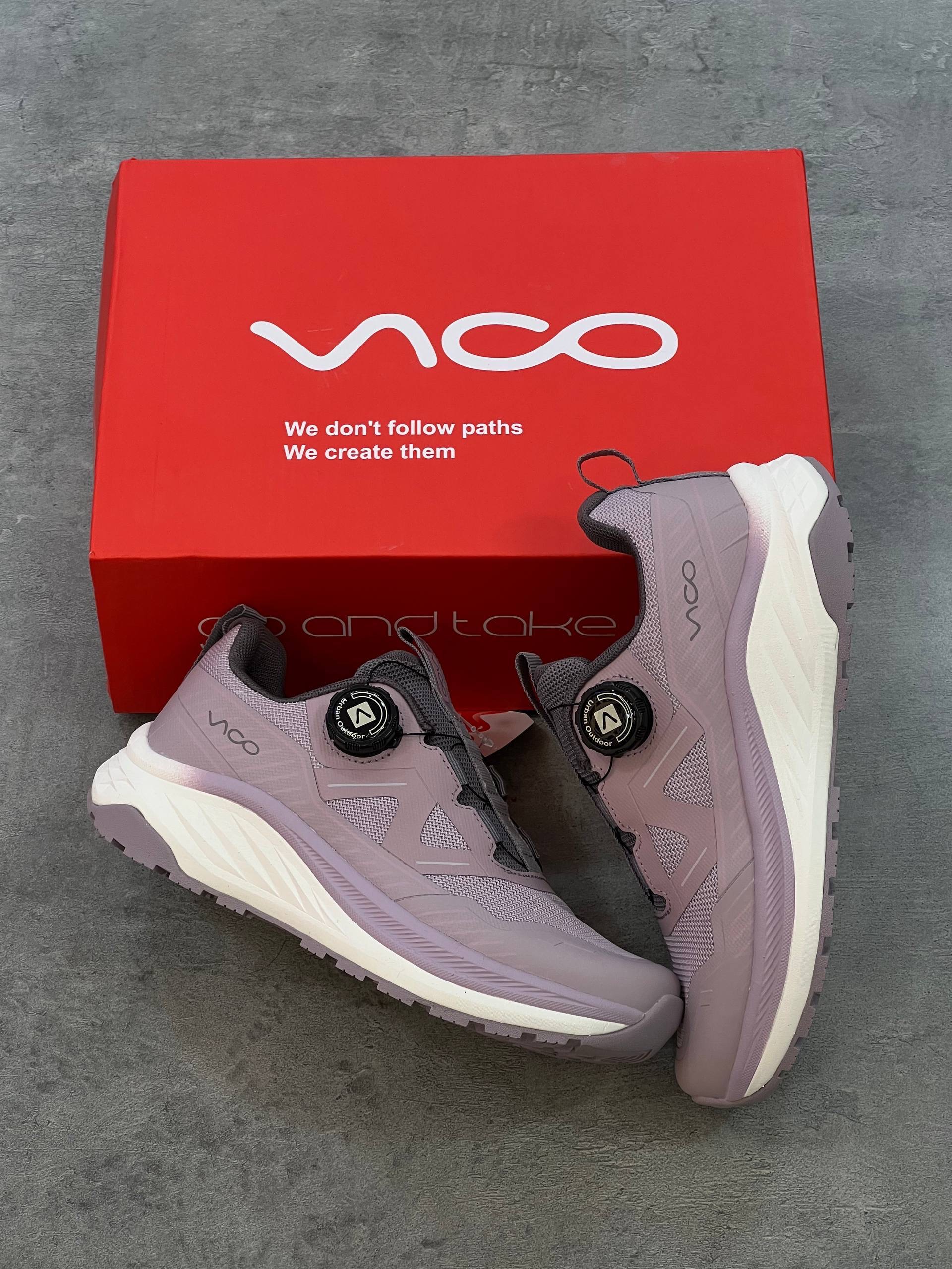کفش کتونی روزمرگی و طبیعت گردی دیسکی (بند پیچی) زنانه ویکو Vico Women's Trekking Shoes بنفش