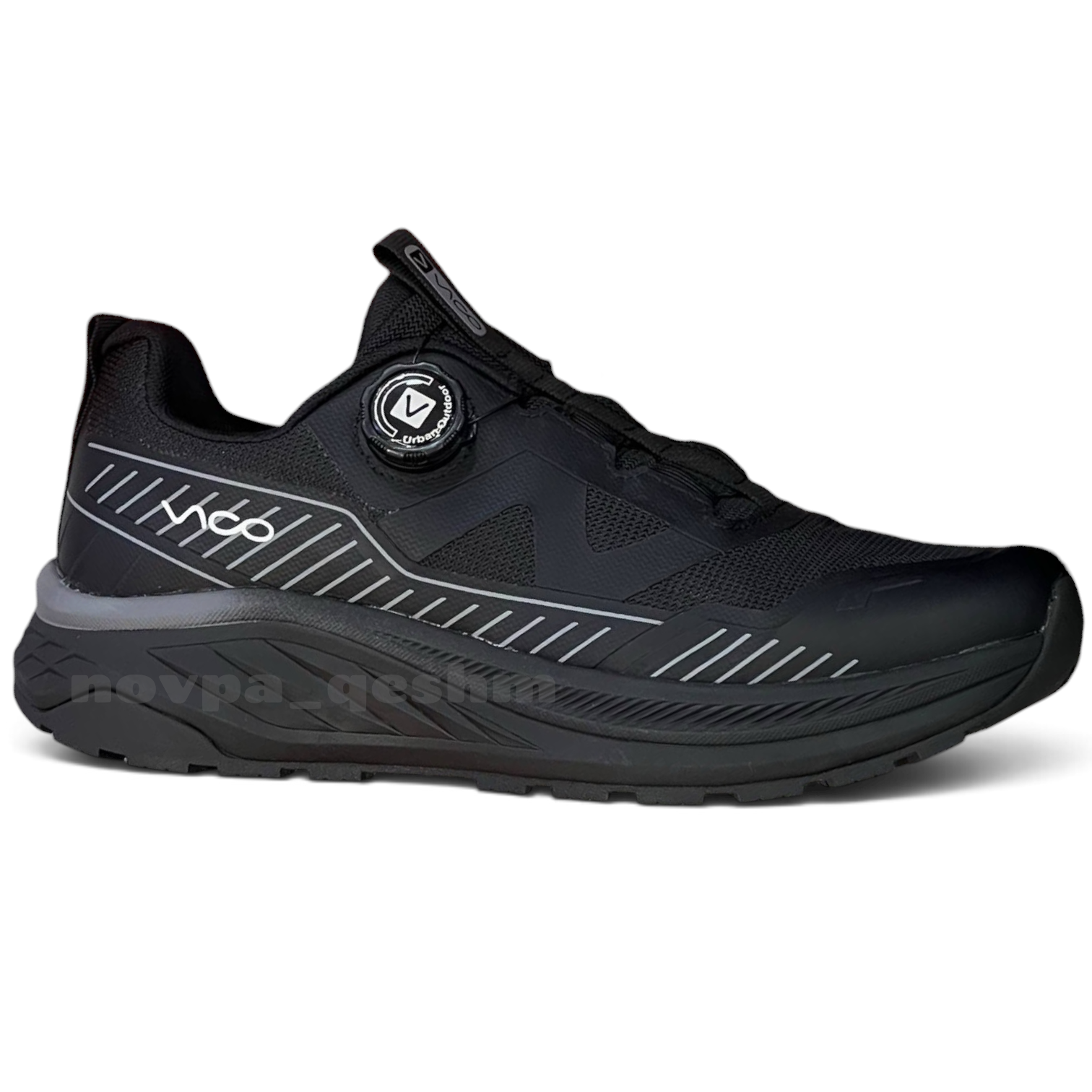 کفش کتونی روزمرگی و طبیعت گردی دیسکی (بند پیچی) مردانه ویکو Vico Men's Trekking Shoes مشکی