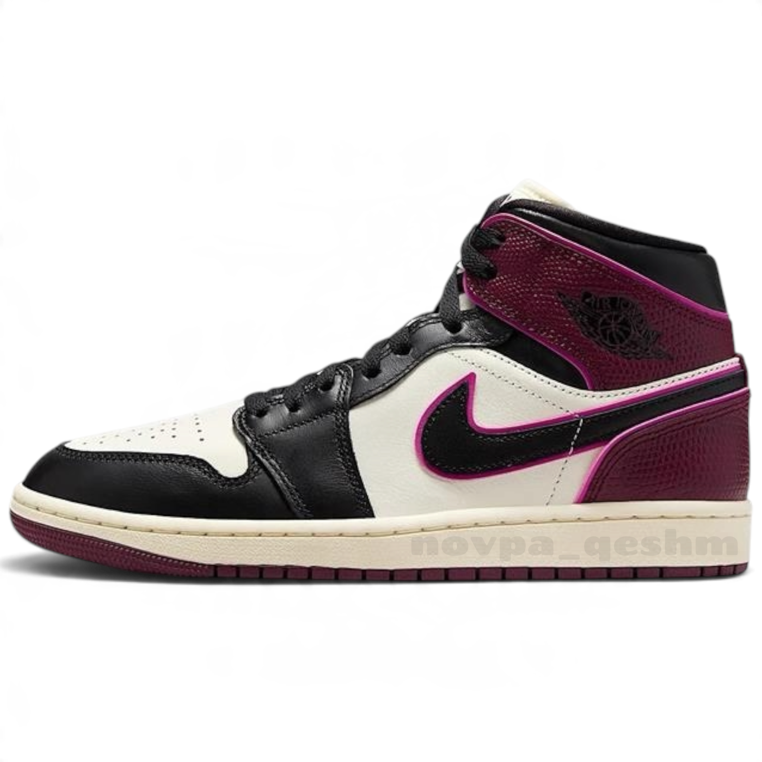 کفش کتونی نایک ایر جردن 1 ساقدار بوردو Nike Air Jordan 1 Bordeaux